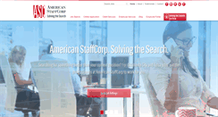 Desktop Screenshot of americanstaffcorp.com
